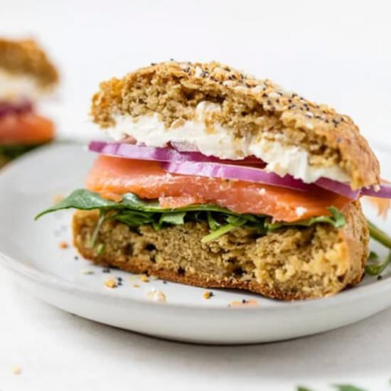 High Protein Oat Sandwich Rolls