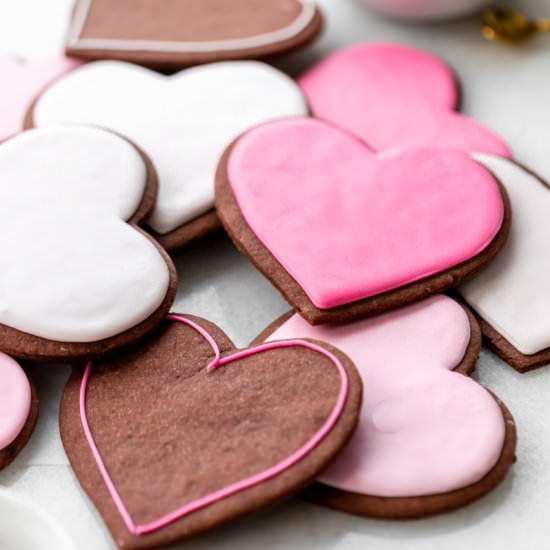 Soft Chocolate sugar cookies