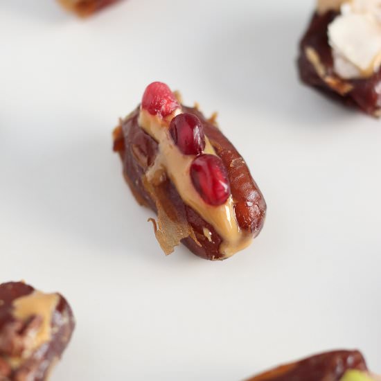 Vegan Stuffed Dates