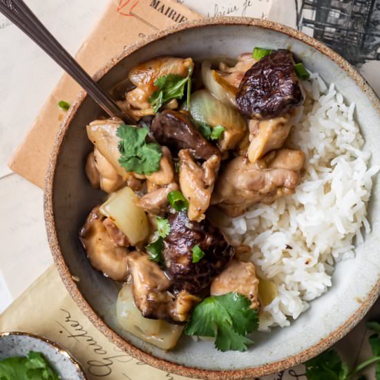 Chinese Chicken and Mushroom