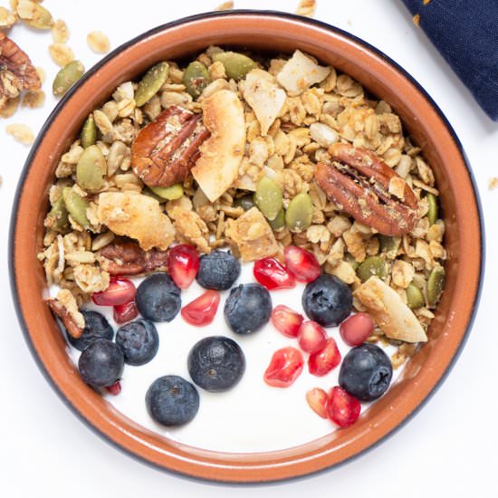 Maple Pecan Granola