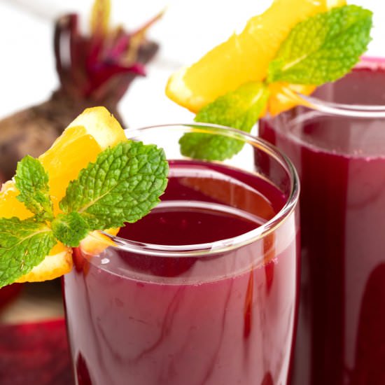 Healthy Orange Beet Juice Recipe