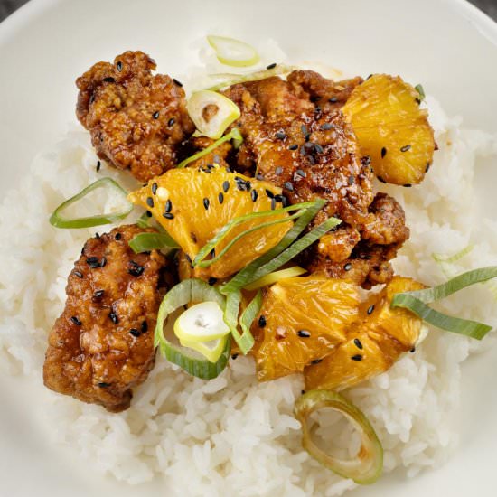 Sweet Tasty Orange Chicken Recipe