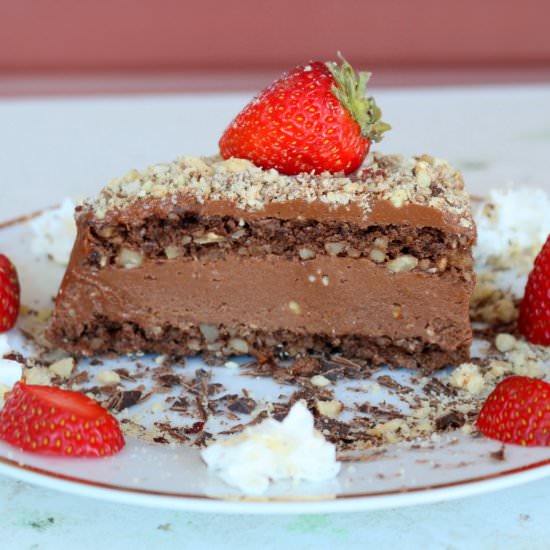 Ferrero Rocher Valentines Cake