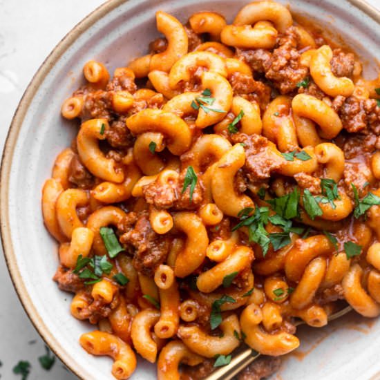 Instant Pot Hamburger Helper