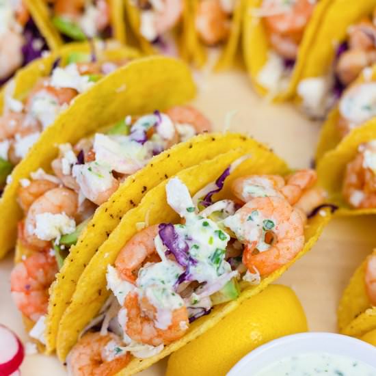 Easy Shrimp Tacos