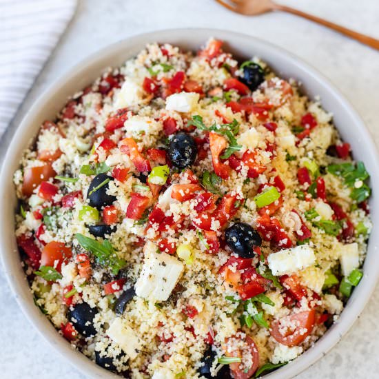 Mediterranean Couscous Salad