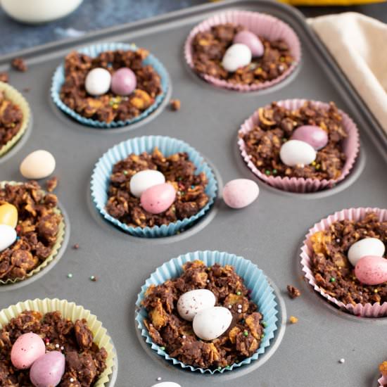 Chocolate Cornflake Cakes