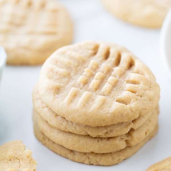 Old-Fashioned Peanut Butter Cookies