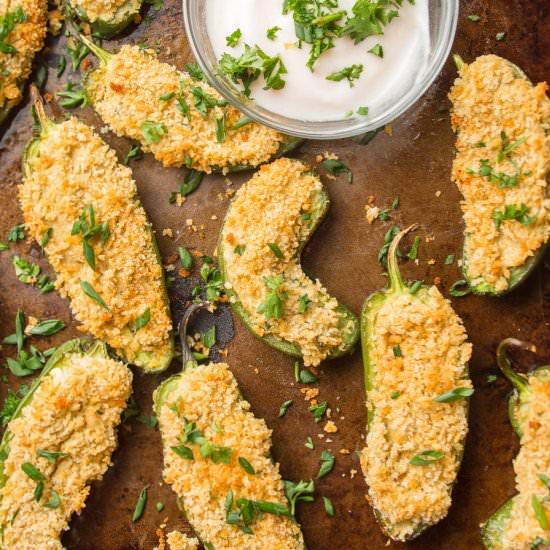 Vegan Jalapeño Poppers