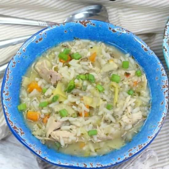 Chicken Artichoke Soup