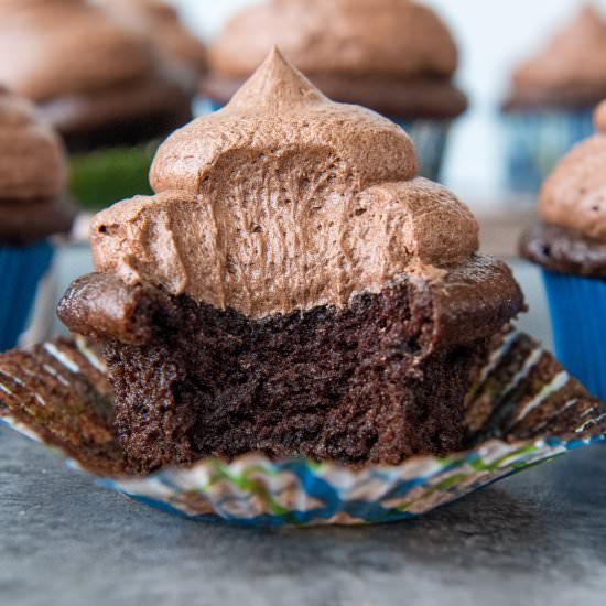 Gluten Free Chocolate Cupcakes