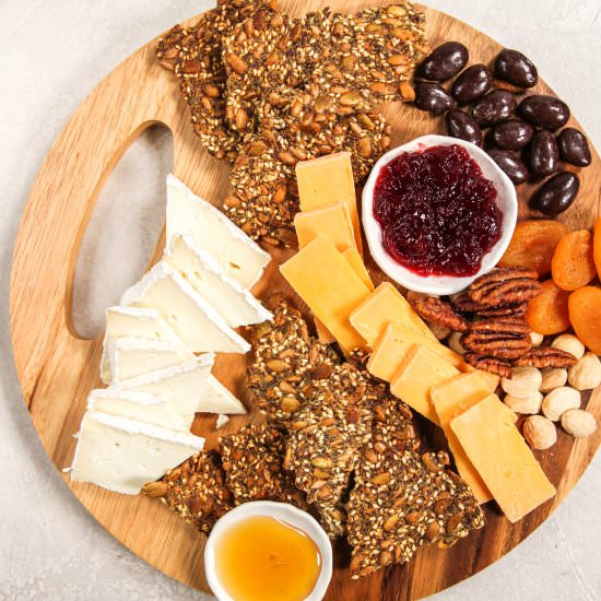 5 Ingredient Seed Crackers Recipe