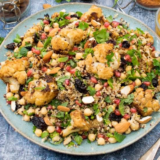 Moroccan Cauliflower & Quinoa Salad