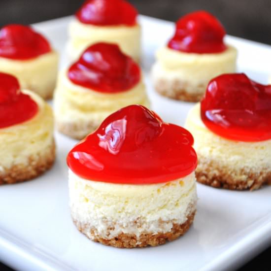 Mini New York Cheesecakes