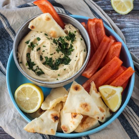 Perfect Oil-Free Hummus