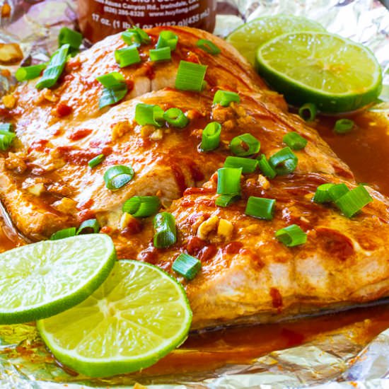 Firecracker Baked Salmon