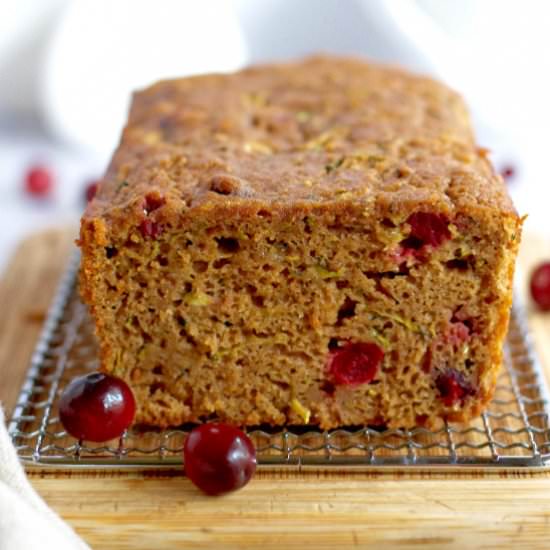 Whole Wheat Cranberry Zucchini Brea