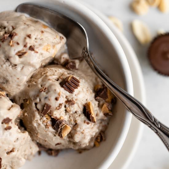 Peanut Butter Banana Nice Cream