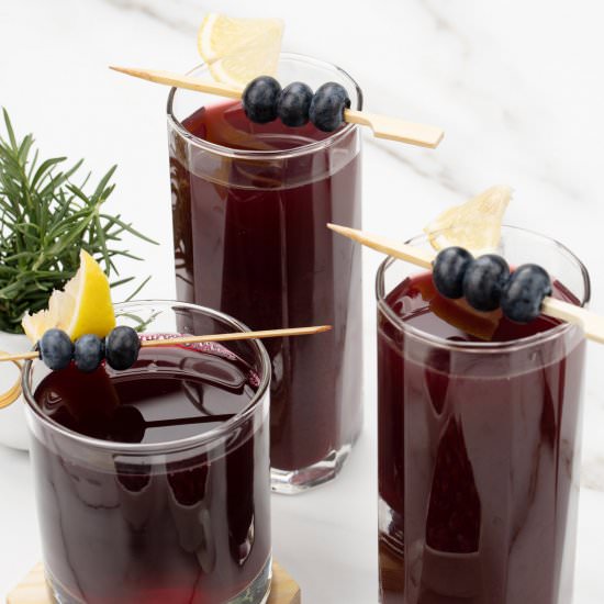 Pomegranate Blueberry Juice Recipe