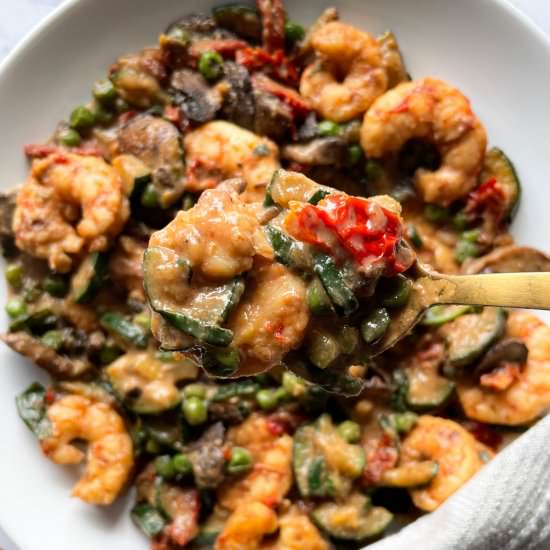 Creamy Garlic Shrimp Recipe