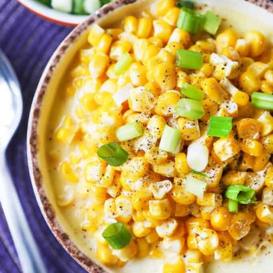 Creamy Crockpot Corn