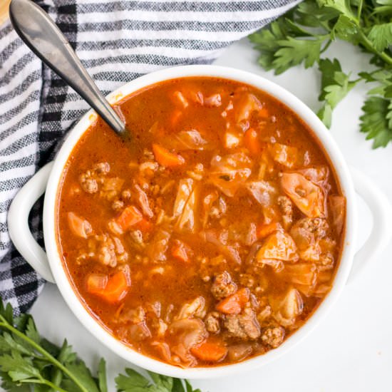 Cabbage Roll Soup