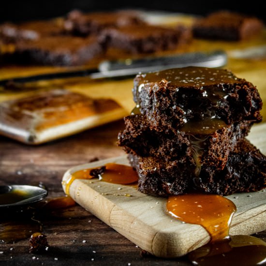 Chocolate Whiskey Brownies