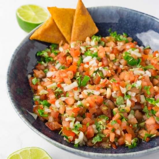 Keto salsa fresca