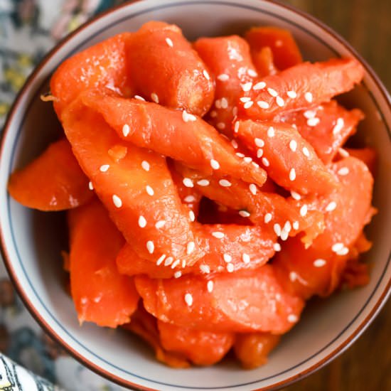 Hibachi Sweet Carrots