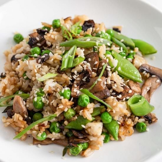Mushroom Fried Rice