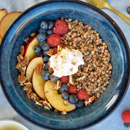 Kasha Breakfast Bowl