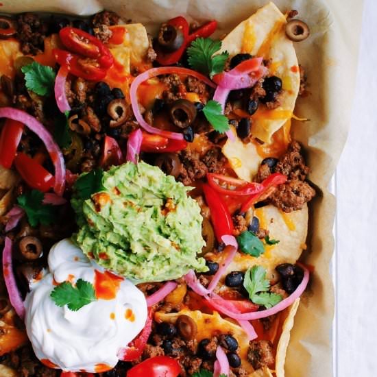 Sheet Pan Nachos Supreme