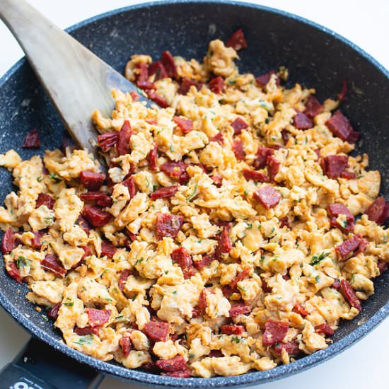 Chorizo and Eggs