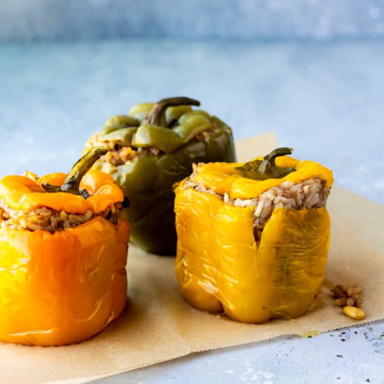 stuffed bell peppers with cinnamon