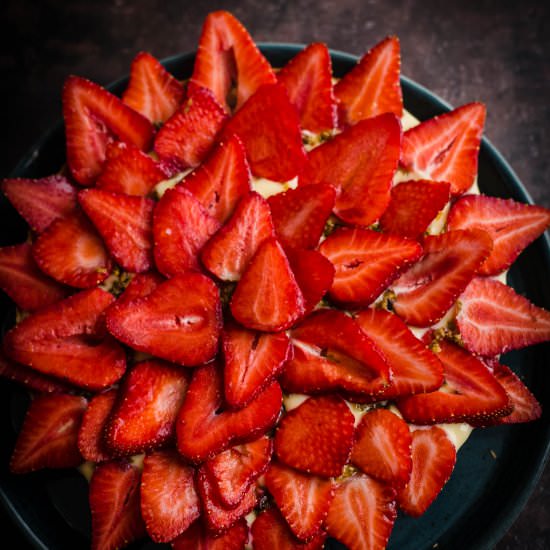 Strawberry Custard Tart