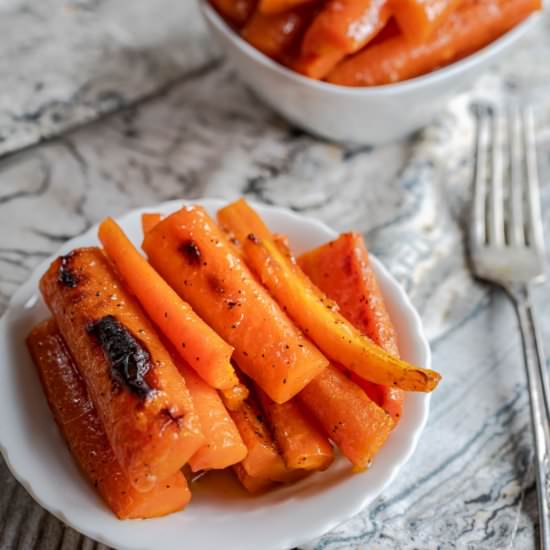 Roasted Carrots with Orange Glaze