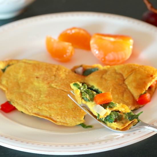 Fluffy Vegan Omelette