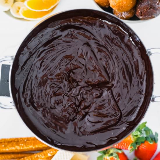 Chocolate Orange Fondue