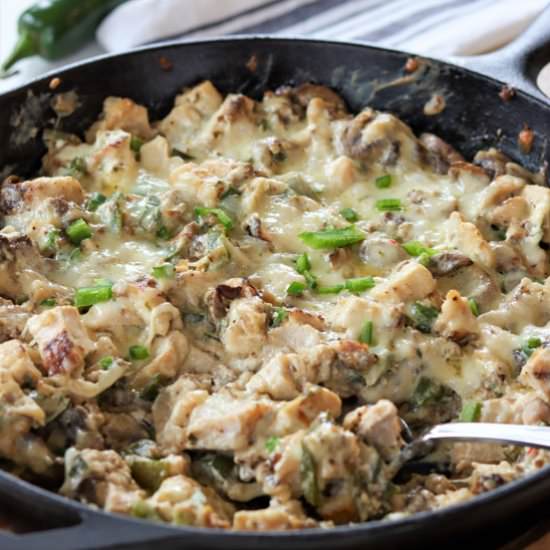 Jalapeno Popper Chicken Casserole