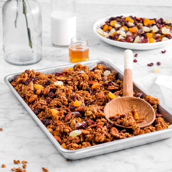 Cinnamon and Honey Nut Granola