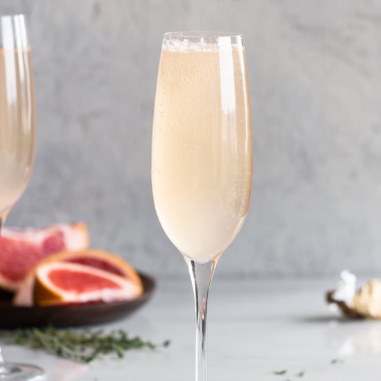 grand marnier grapefruit mimosa
