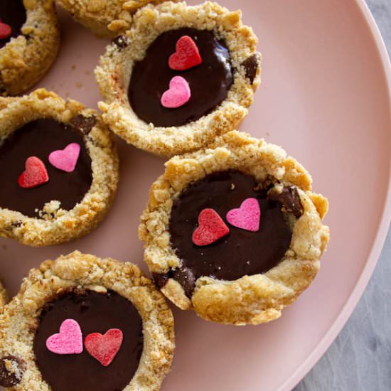 Chocolate Chip Cookie Cups