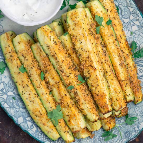 Easy Baked Zucchini