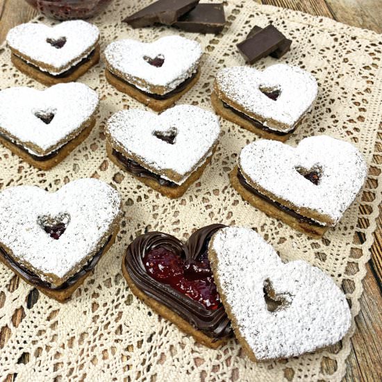 Linzer Cookies