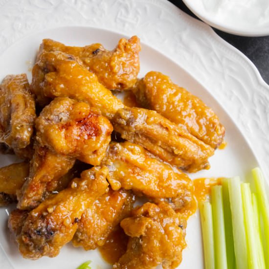 Miso Honey Butter Chicken Wings