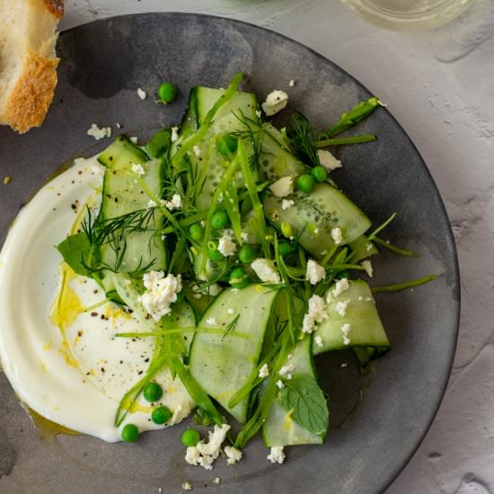 Pea & Cucumber Salad
