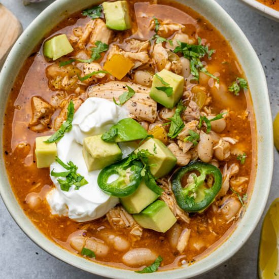 WHITE BEAN TURKEY CHILI