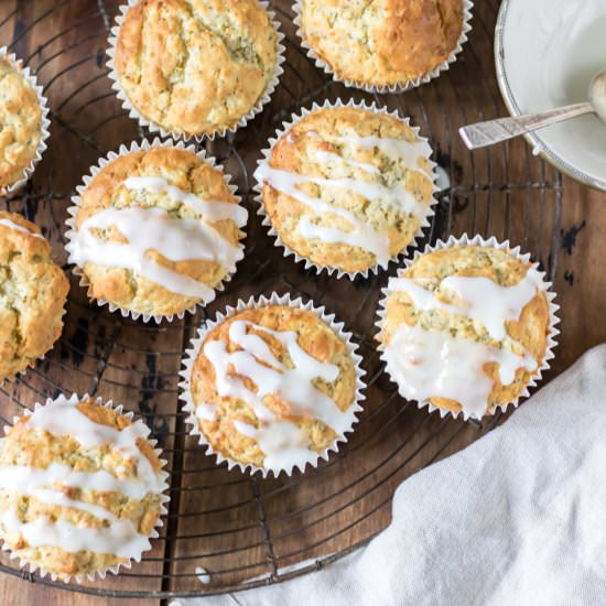 Lemon Parsnip Muffins