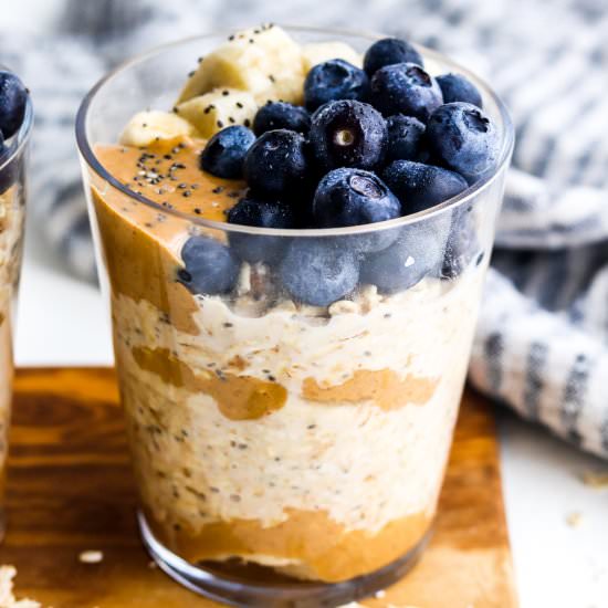 Peanut Butter Overnight Oats